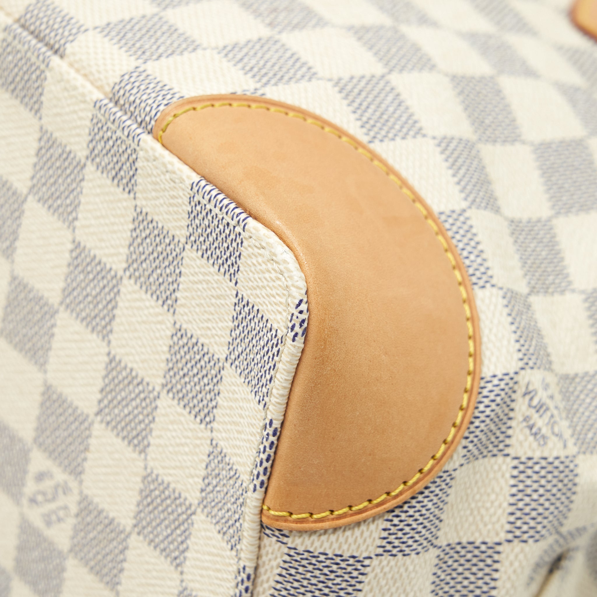 LOUIS VUITTON HAMPSTEAD PM DAMIER AZUR CANVAS GHW