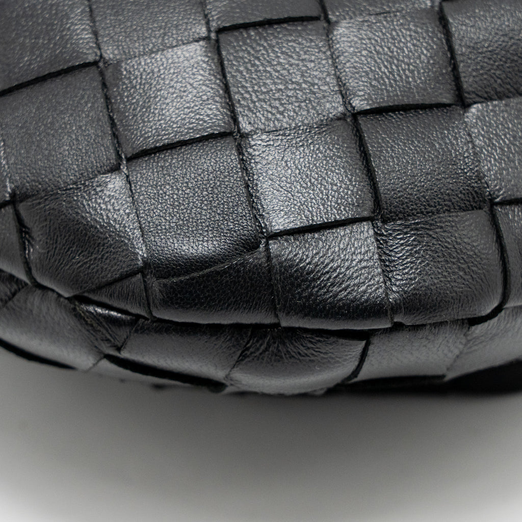 BOTTEGA VENETA CANDY JODIE BAG LAMBSKIN BLACK SHW