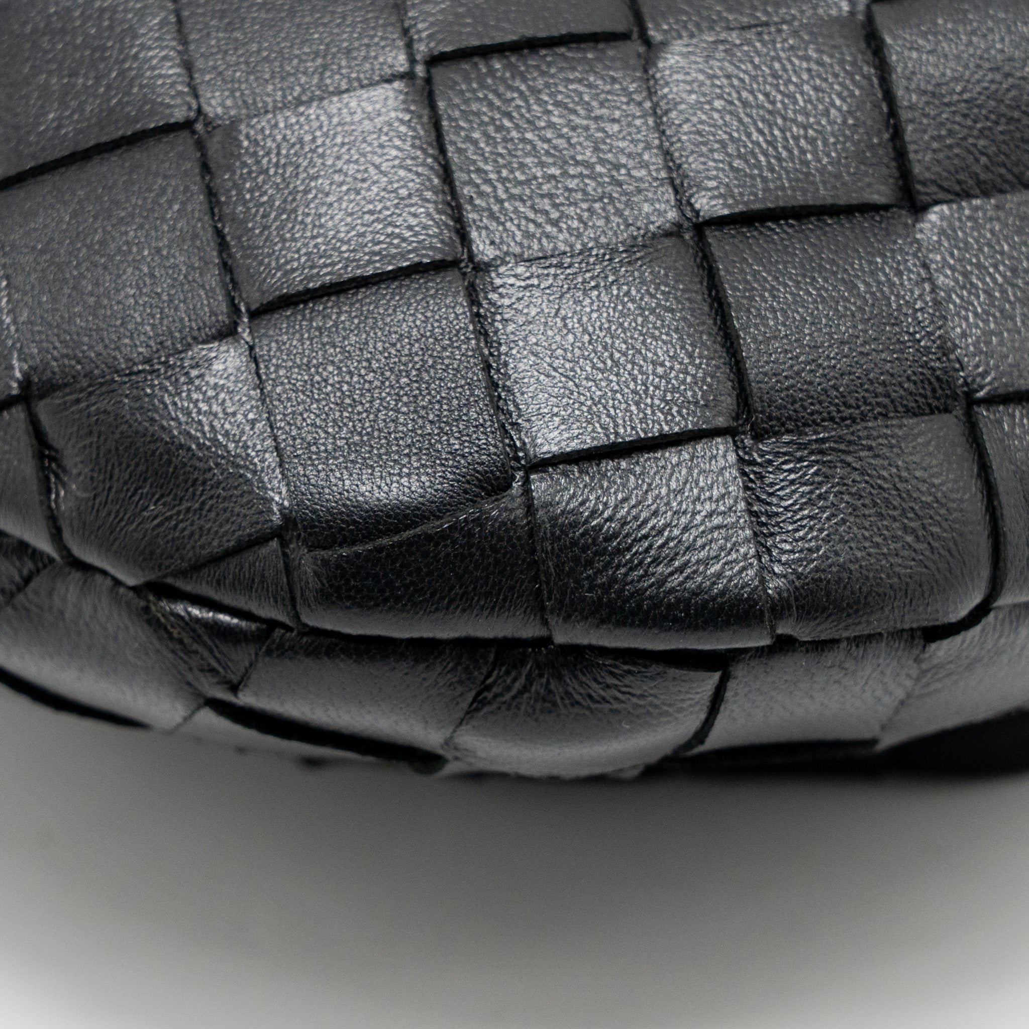 BOTTEGA VENETA CANDY JODIE BAG LAMBSKIN BLACK SHW