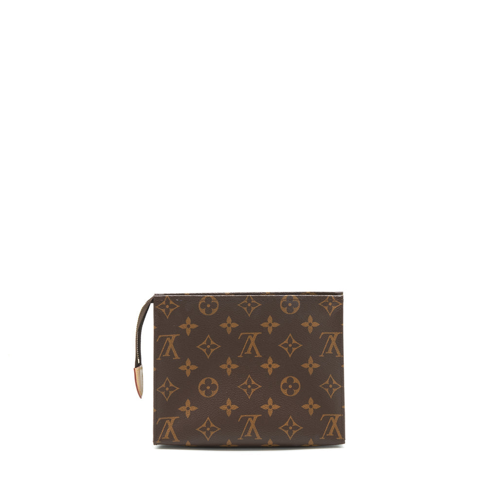 LOUIS VUITTON TOILETRY POCHETTE 19 MONOGRAM