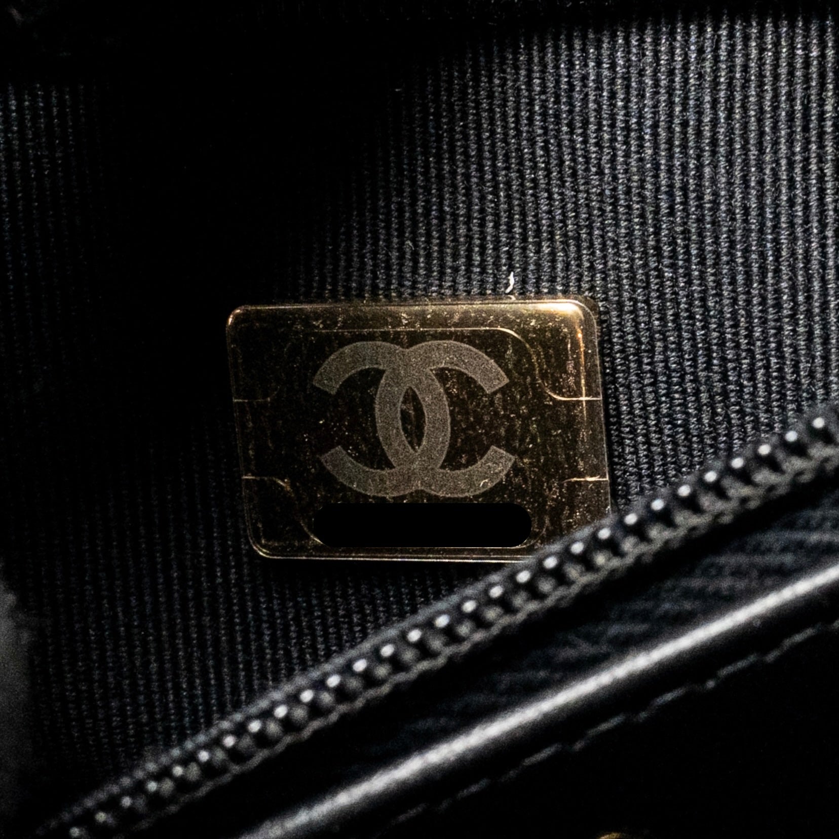 CHANEL 25A MINI KELLY SHOPPING TOTE BAG LAMBSKIN BLACK GHW (MICROCHIP)