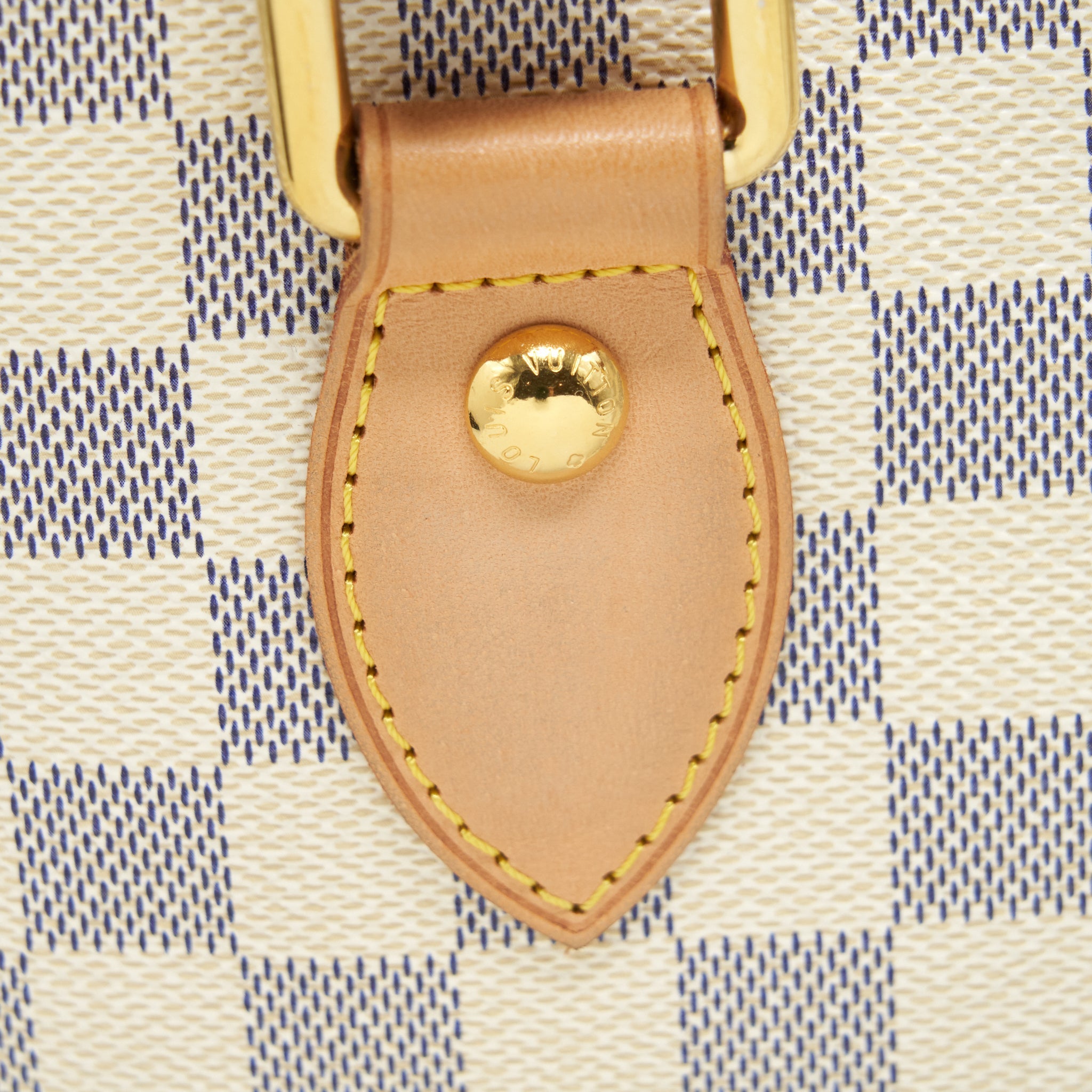 LOUIS VUITTON HAMPSTEAD PM DAMIER AZUR CANVAS GHW