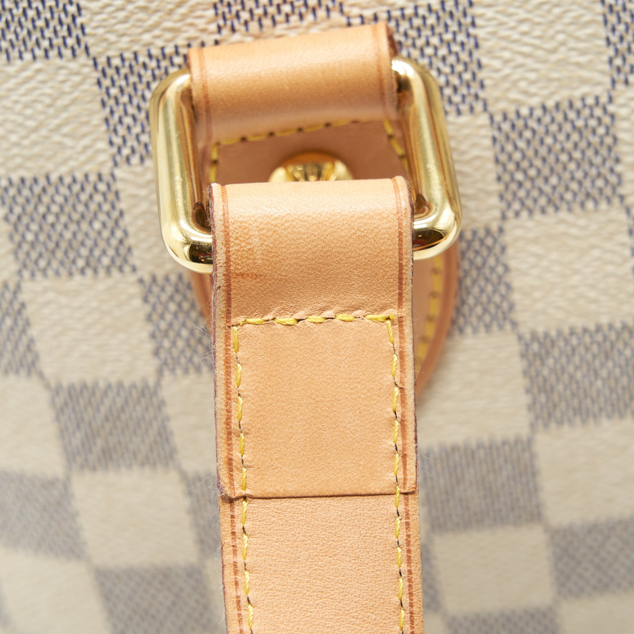 LOUIS VUITTON HAMPSTEAD PM DAMIER AZUR CANVAS GHW