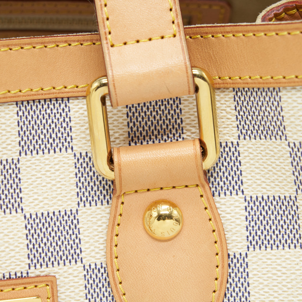 LOUIS VUITTON HAMPSTEAD PM DAMIER AZUR CANVAS GHW