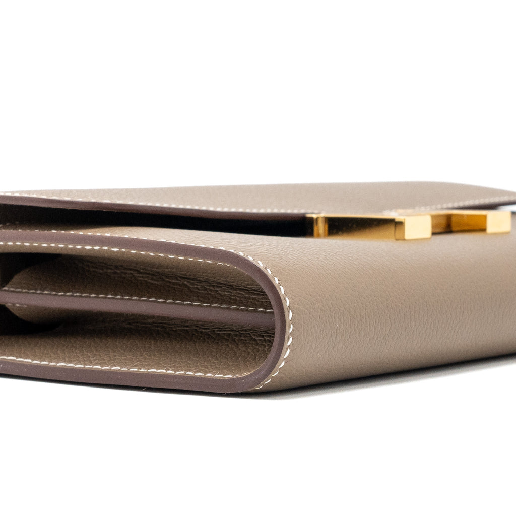 HERMES CONSTANCE TO GO EVERCOLOR ETOUPE GHW