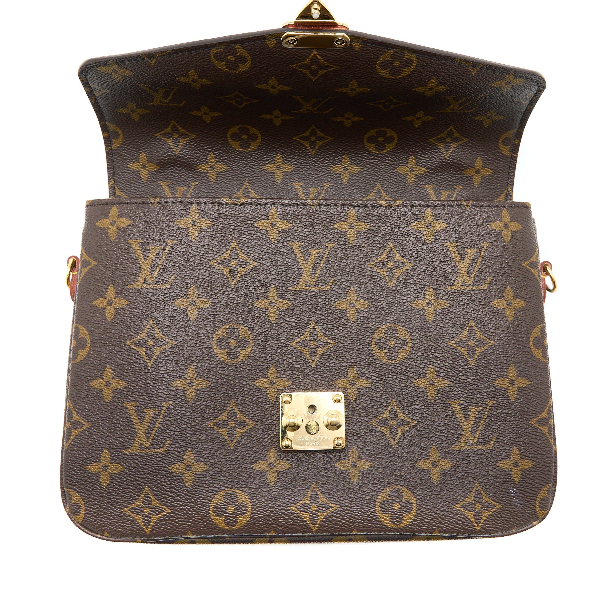 LOUIS VUITTON POCHETTE MÉTIS MONOGRAM CANVAS GHW