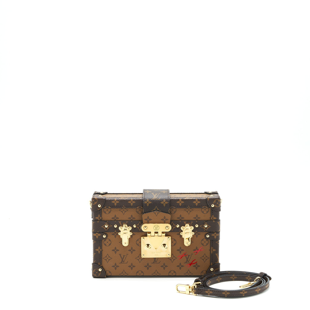 LOUIS VUITTON PETITE MALLE MONOGRAM REVERSE CANVAS