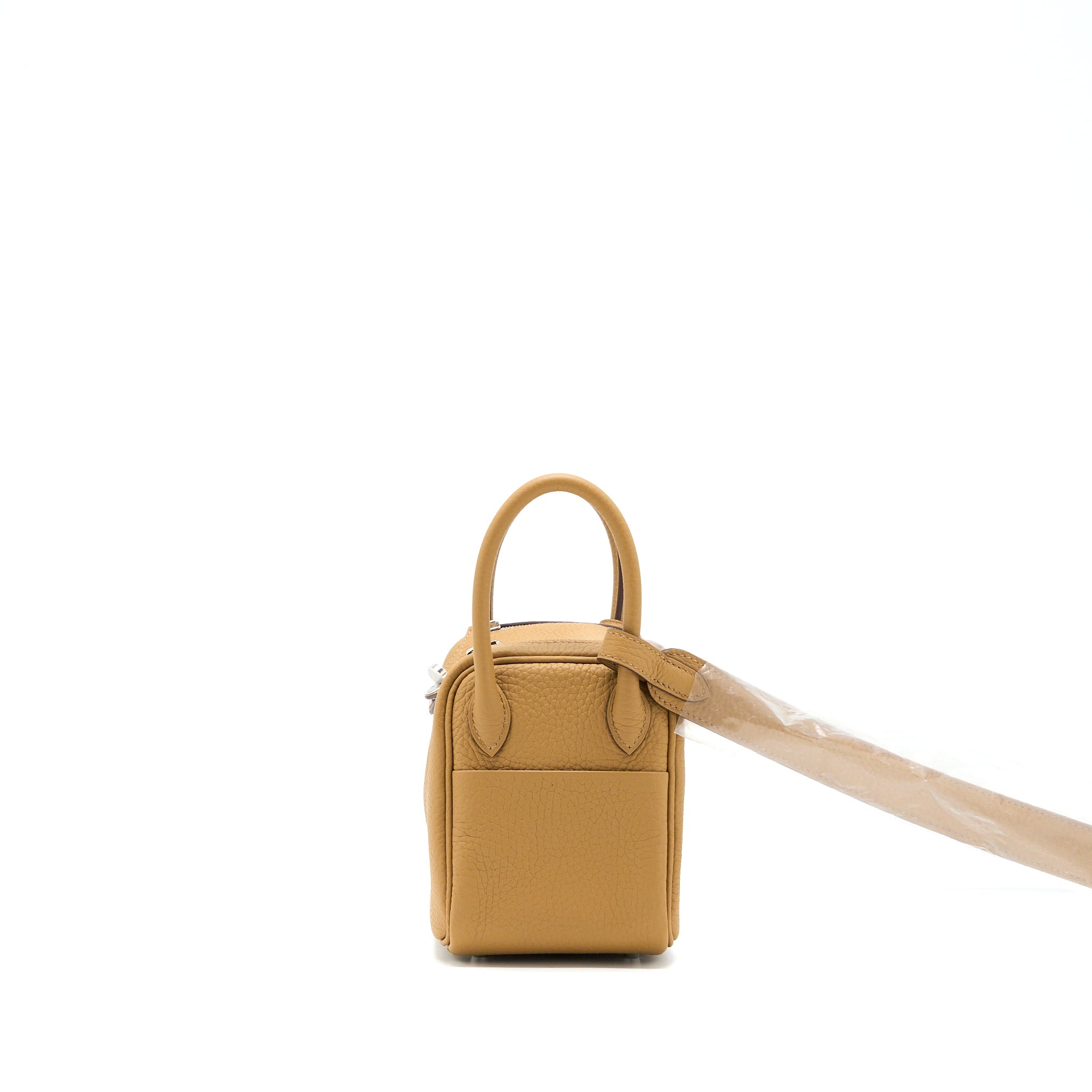 HERMES MINI LINDY CLEMENCE 4B BISCUIT SHW