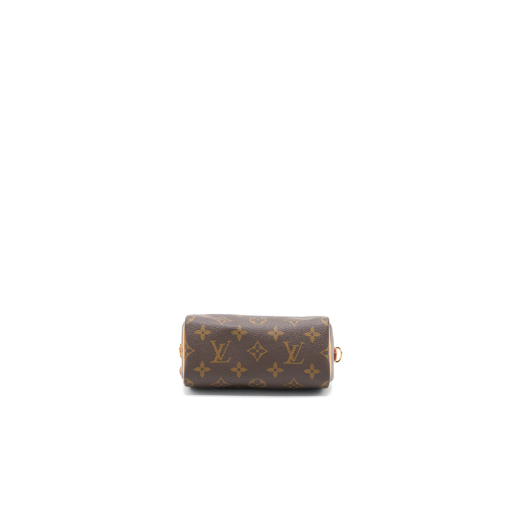 LOUIS VUITTON NANO SPEEDY MONOGRAM CANVAS GHW (NEW VERSION)