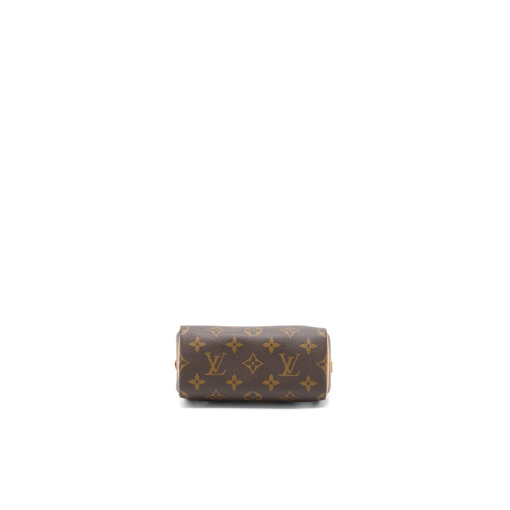 LOUIS VUITTON NANO SPEEDY MONOGRAM CANVAS GHW (NEW VERSION)