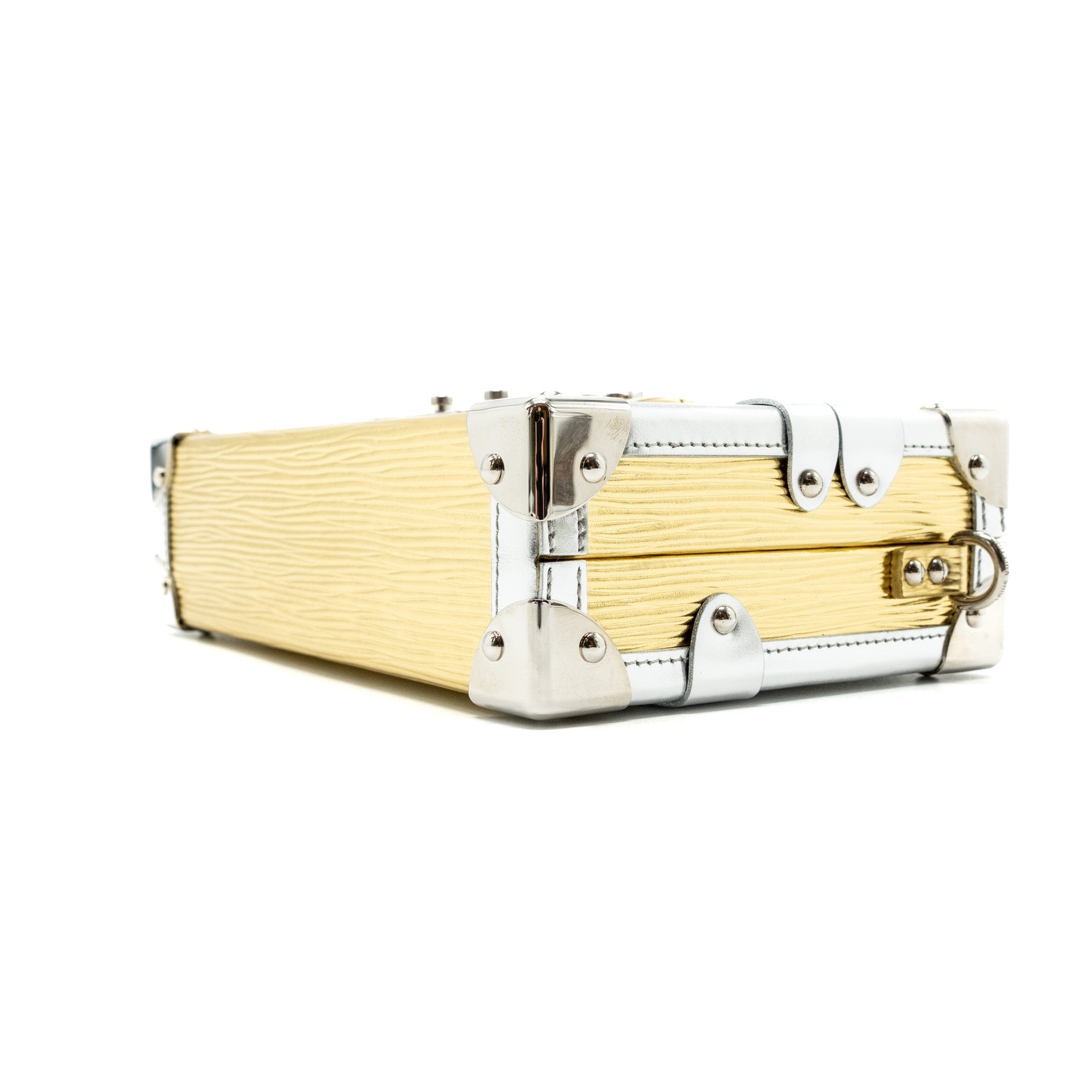 LOUIS VUITTON PETIT MALLE EPI GOLD / SILVER SHW