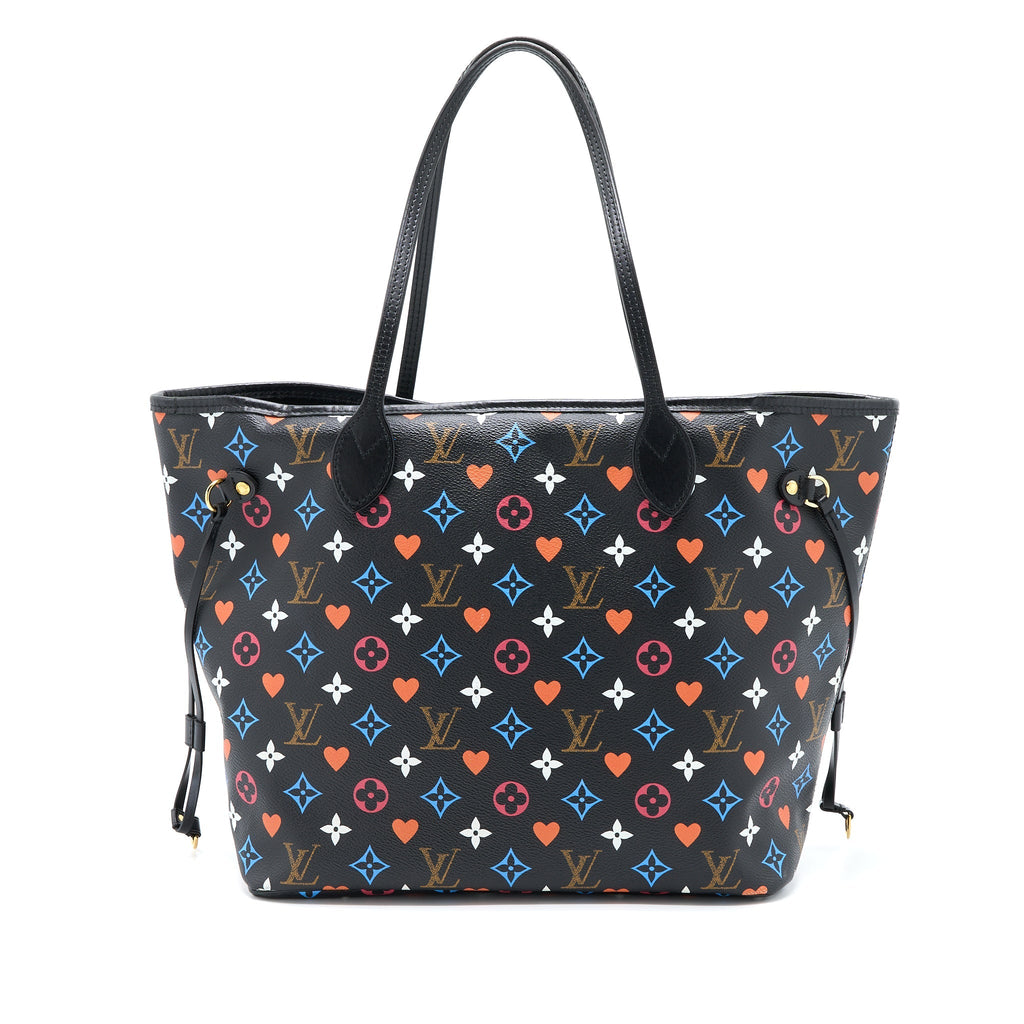 LOUIS VUITTON GAME ON MM NEVERFULL MULTICOLOUR GHW