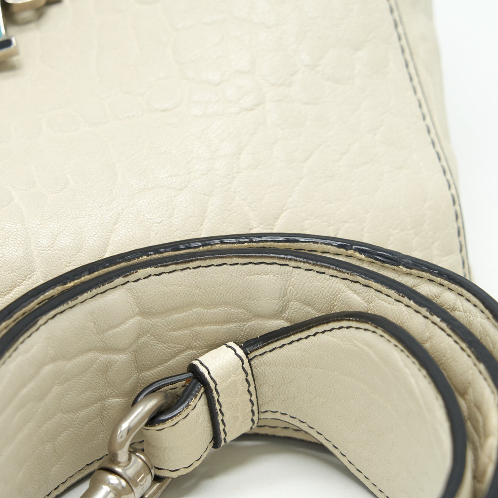DIOR DIORISSIMO TOTE BAG WHITE MULTICOLOUR HARDWARE