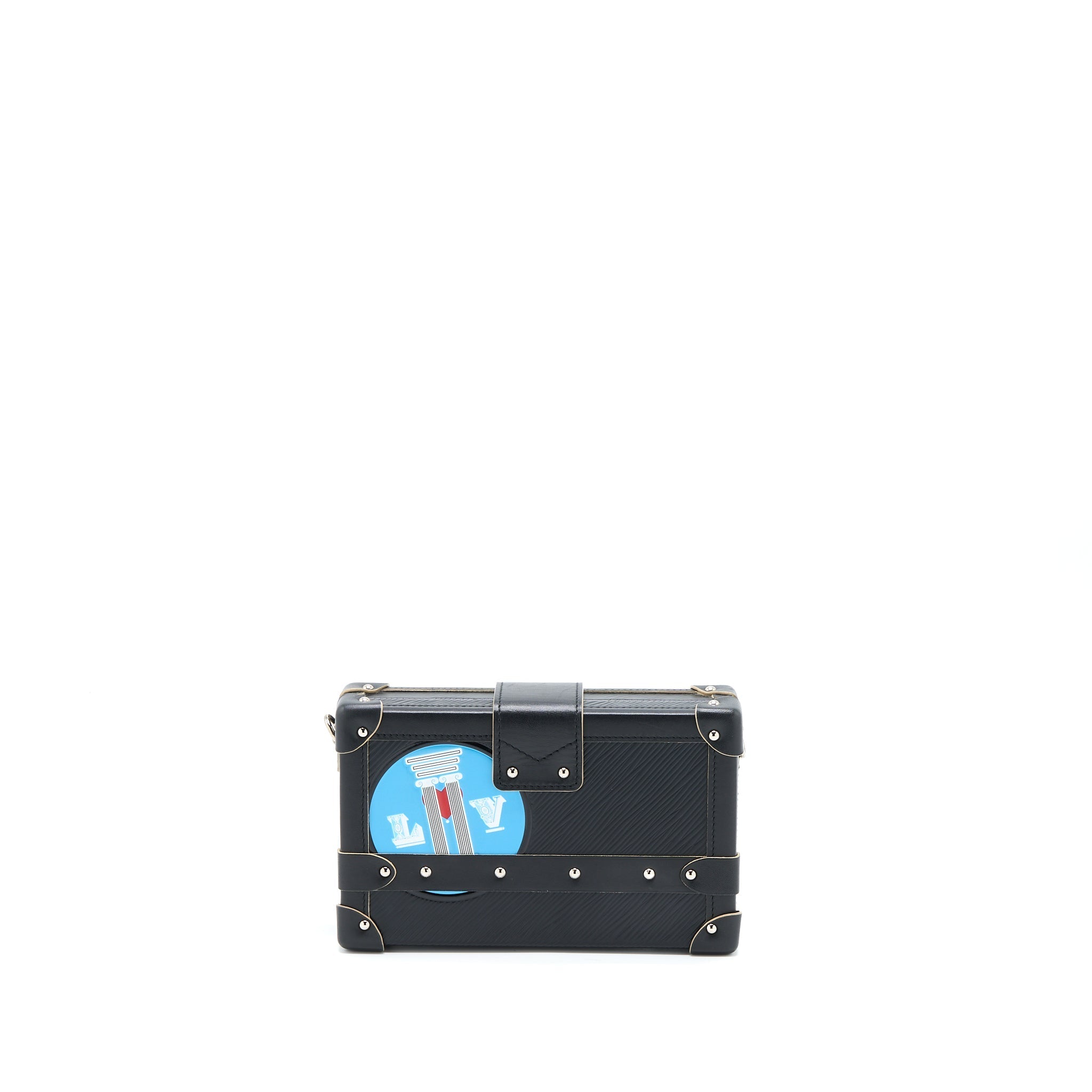 LOUIS VUITTON PETIT MALLE LIMITED EDITION BLACK/MULTICOLOUR SHW