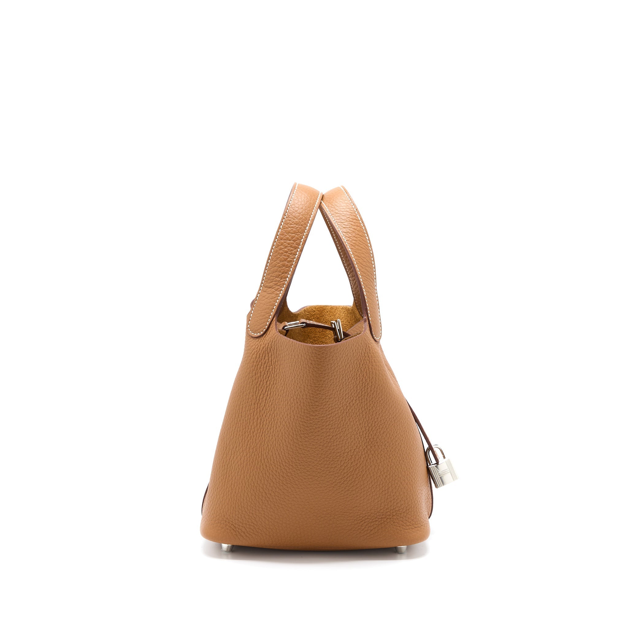 HERMES PICOTIN 18 LOCK BAG CLEMENCE GOLD SHW