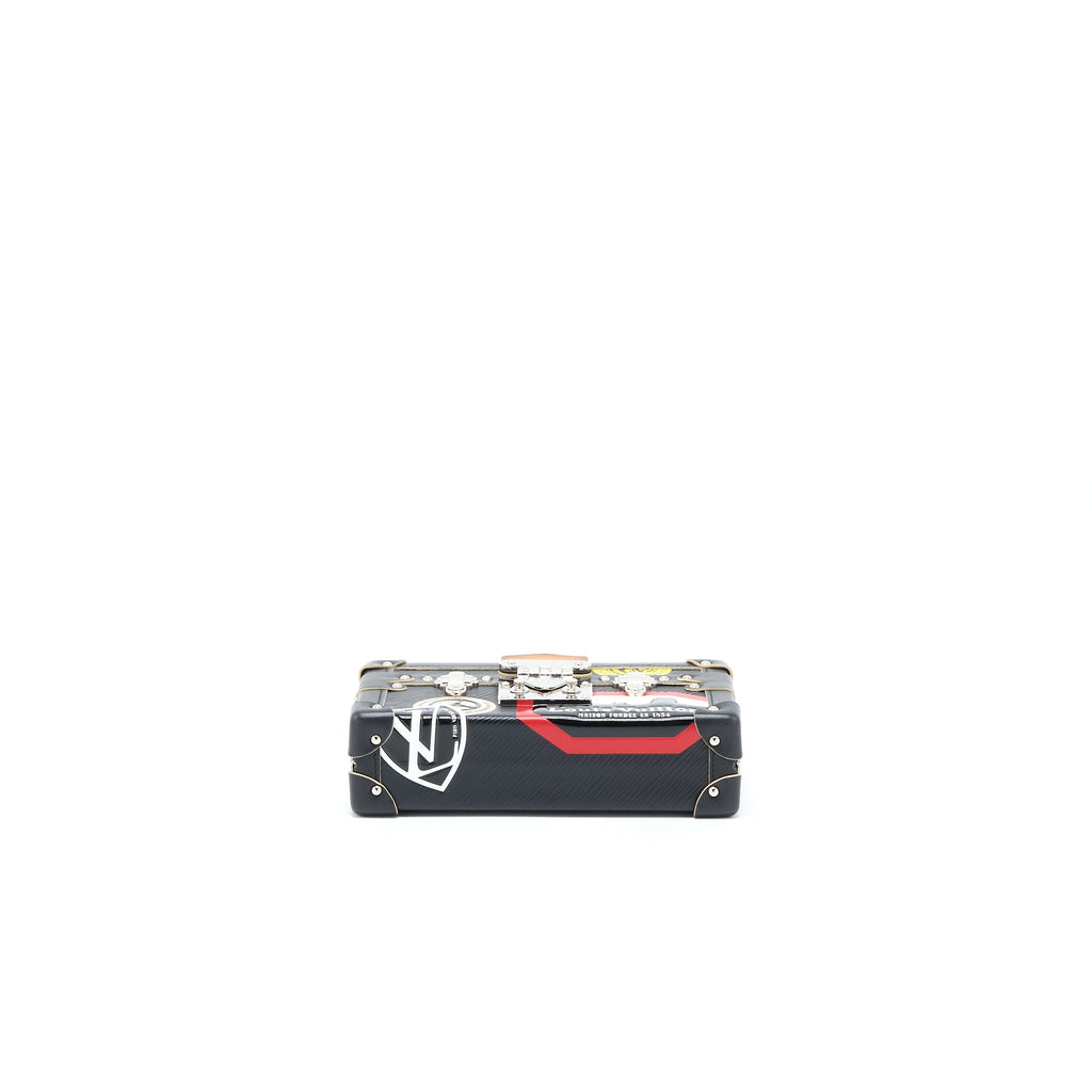 LOUIS VUITTON PETIT MALLE LIMITED EDITION BLACK/MULTICOLOUR SHW