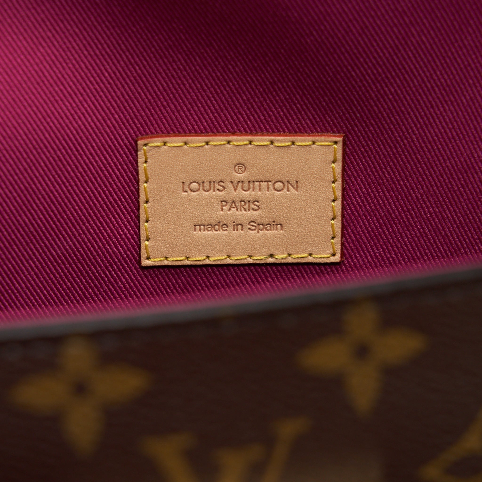 LOUIS VUITTON CLUNY BB MONOGRAM CANVAS GHW