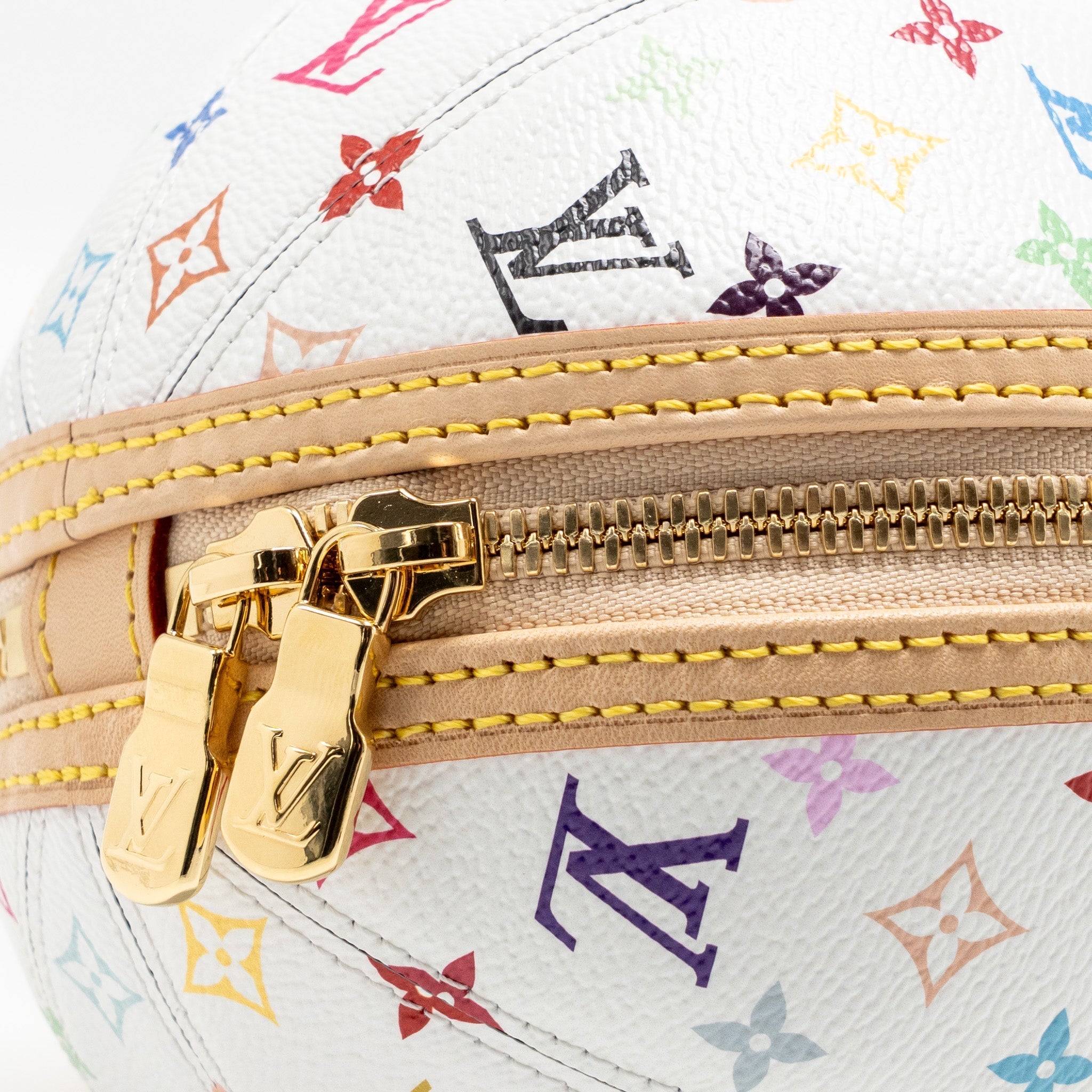 LOUIS VUITTON TAKASHI MURAKAMI KORO KORO CLUTCH MONOGRAM CANVAS WHITE/MULTICOLOUR GHW