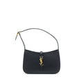 SAINT LAURENT LE 5 A 7 SMOOTH CALFSKIN BLACK BRUSHED GHW