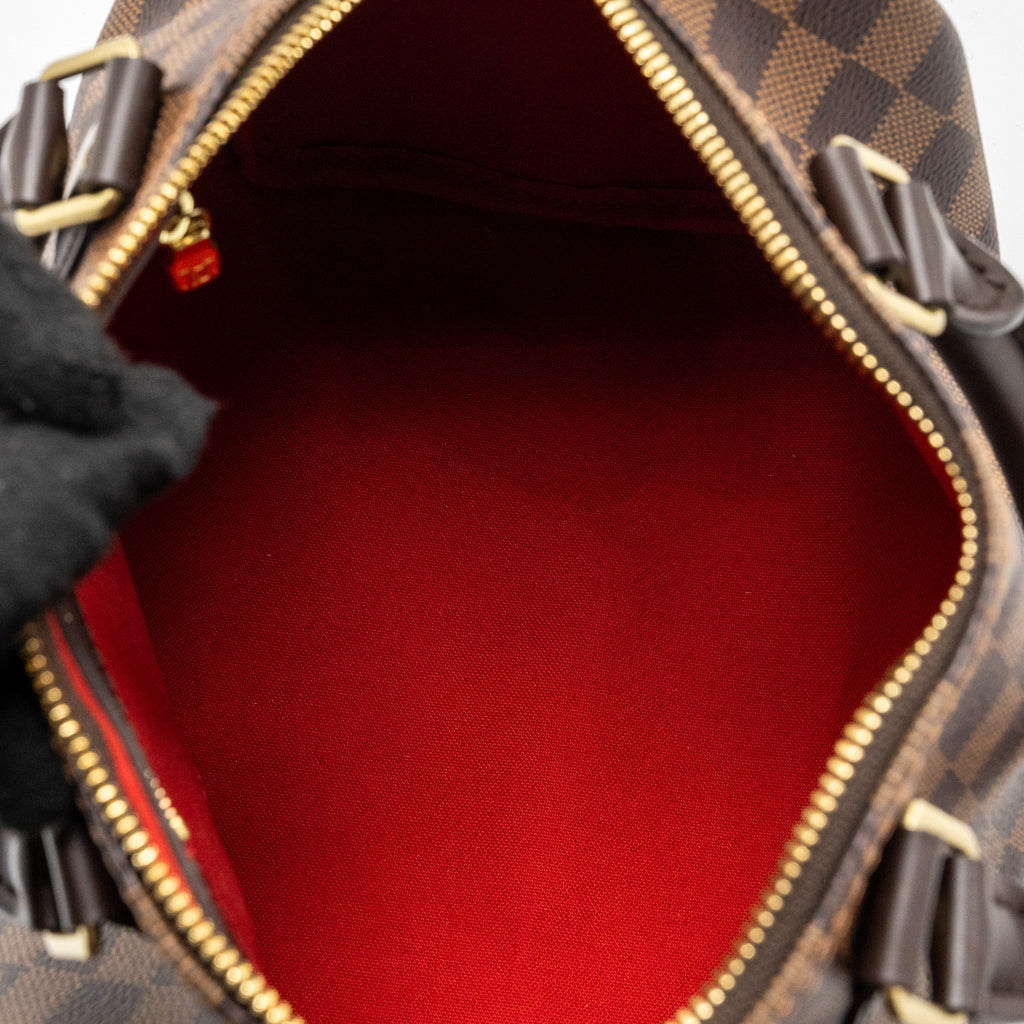 LOUIS VUITTON SPEEDY BANDOULIERE 25 DAMIER EBENE CANVAS GHW(NEW VERSION)