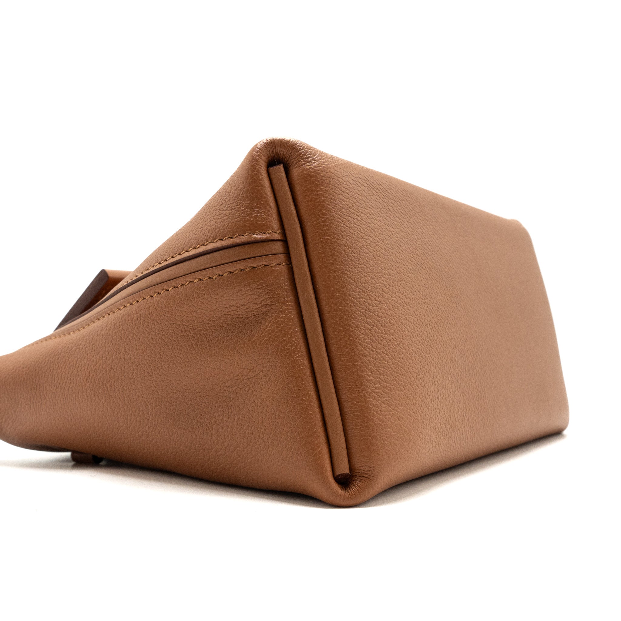 HERMES MINI 24/24 2424-21 BAG EVERCOLOR/ SWIFT GOLD GHW