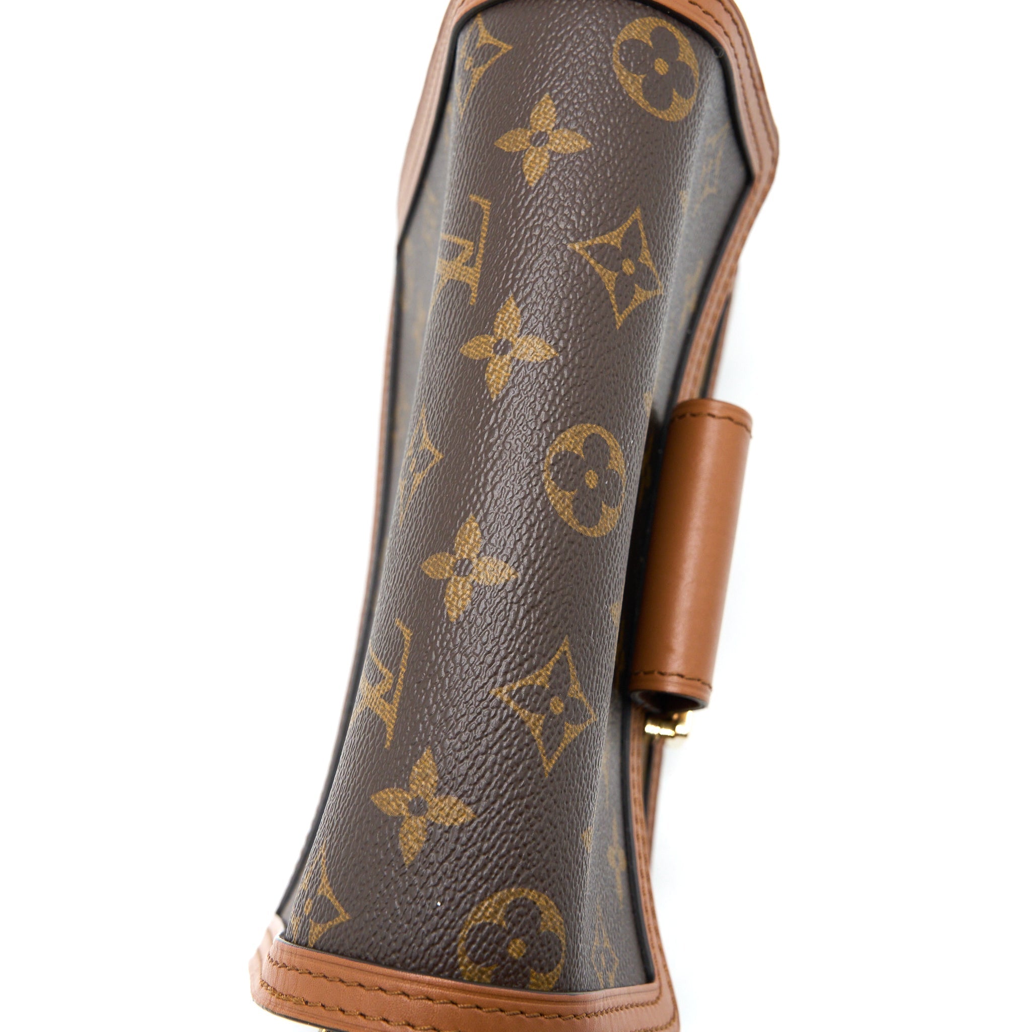 LOUIS VUITTON MINI DAUPHINE MONOGRAM REVERSE CANVAS GHW