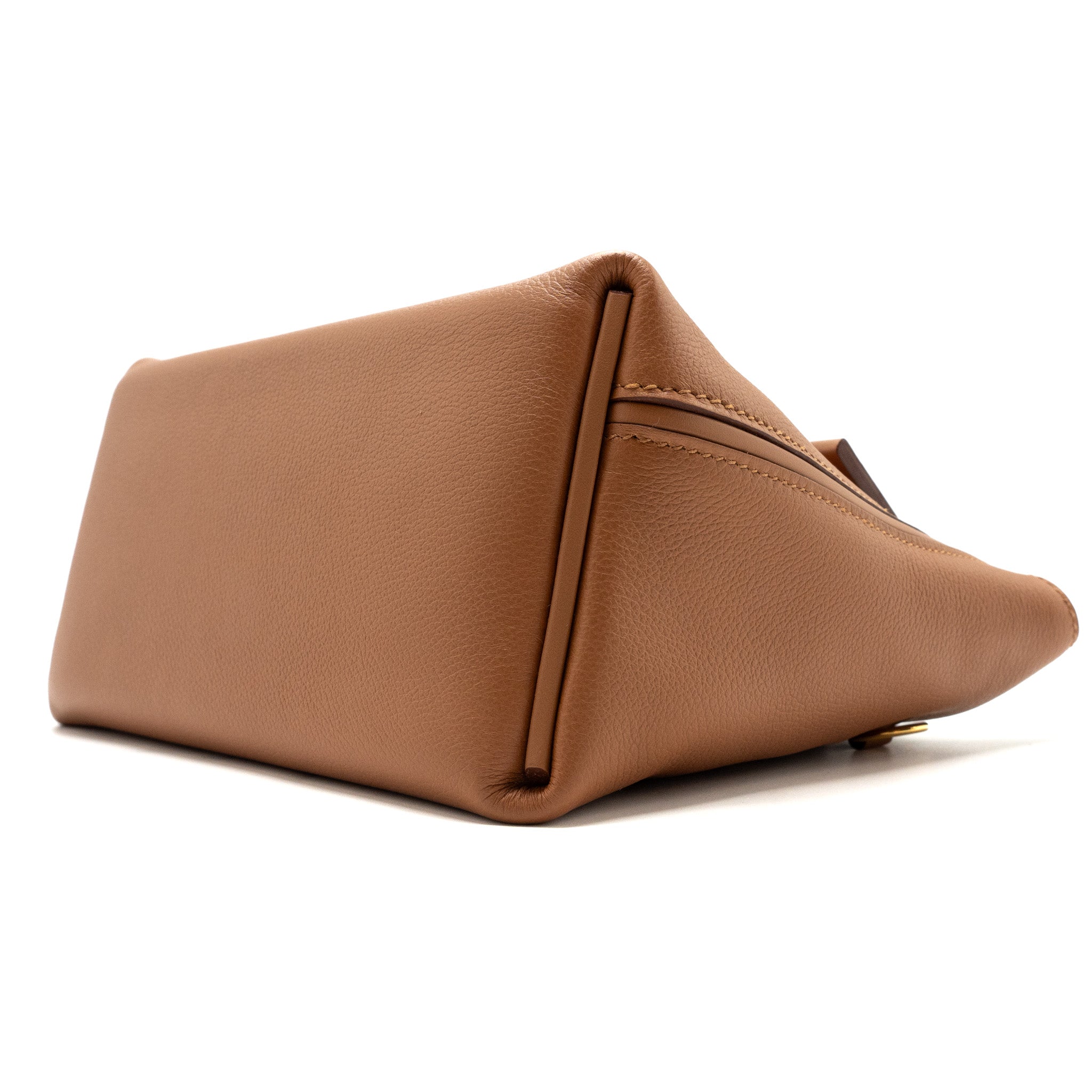 HERMES MINI 24/24 2424-21 BAG EVERCOLOR / SWIFT GOLD GHW