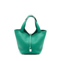 HERMES PICOTIN 22 LOCK BAG CLEMENCE U4 VERT VERTIGO SHW