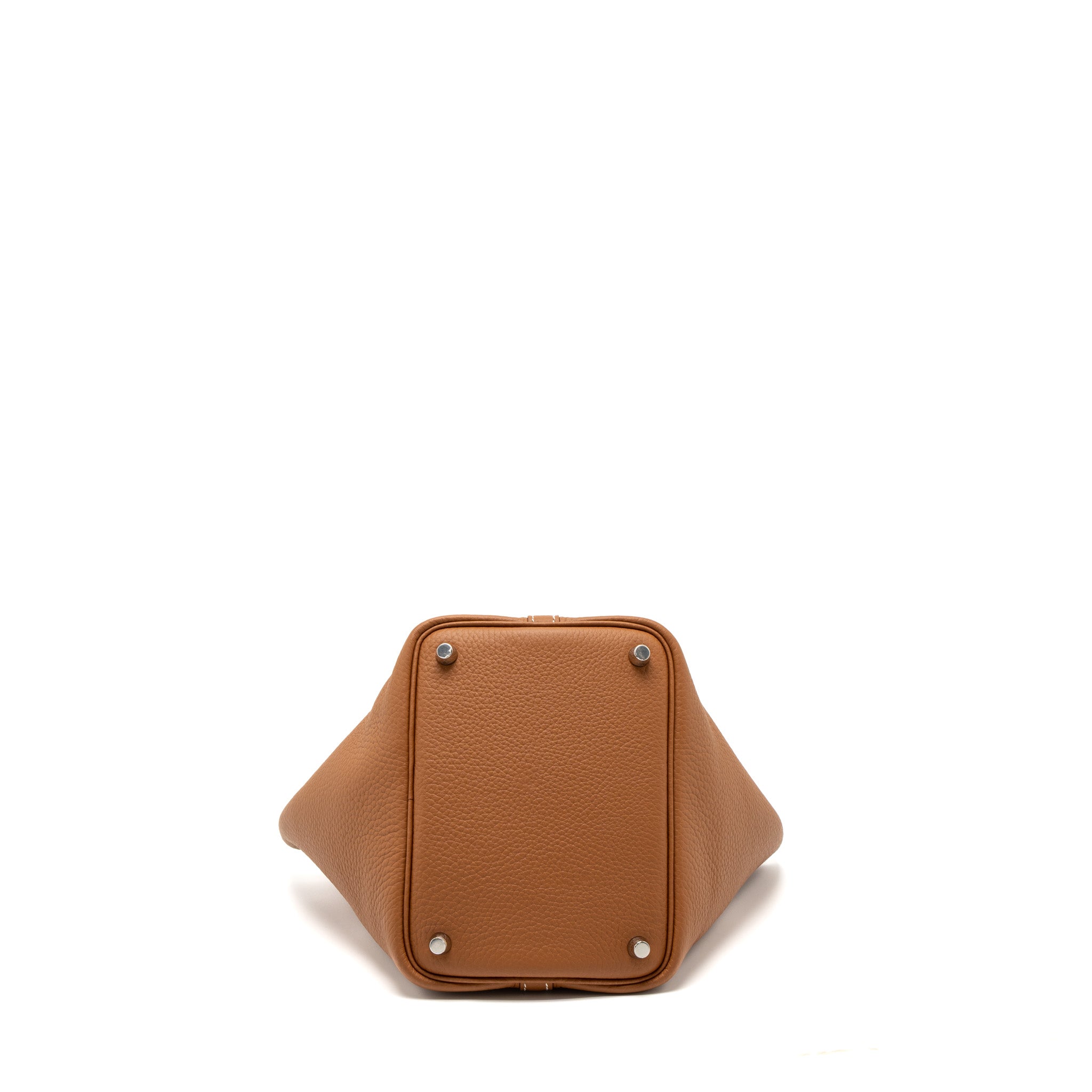 HERMES PICOTIN 18 LOCK BAG BARENIA FAUBOURG GOLD GHW