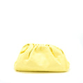 BOTTEGA VENETA CLUTCH CALFSKIN YELLOW