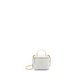 CHANEL 21A SMALL HANDLE VANITY WITH CHAIN GREY WITH GHW