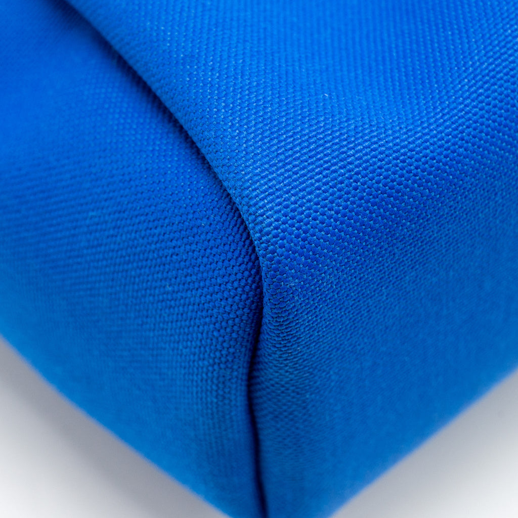 HERMES HERBAG 31 ZIP BAG CANVAS / HUNTER BLUE BILL / BLUE SAPHIR SHW
