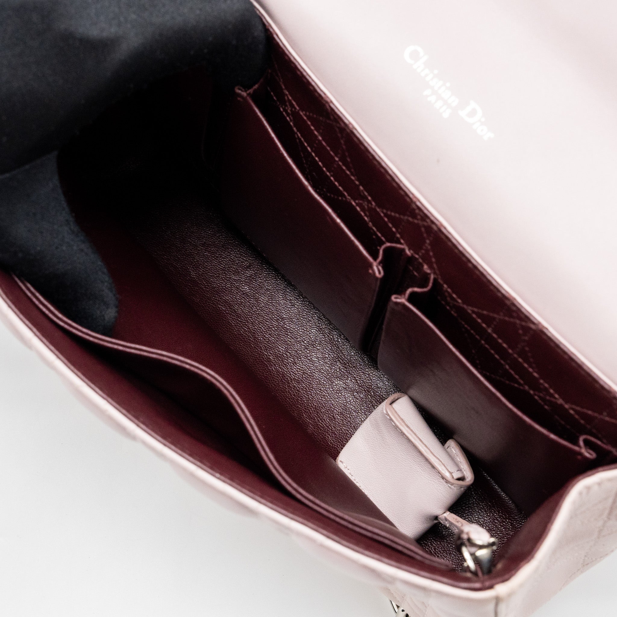DIOR MISS DIOR SHOULDER BAG LAMBSKIN LIGHT PINK SHW