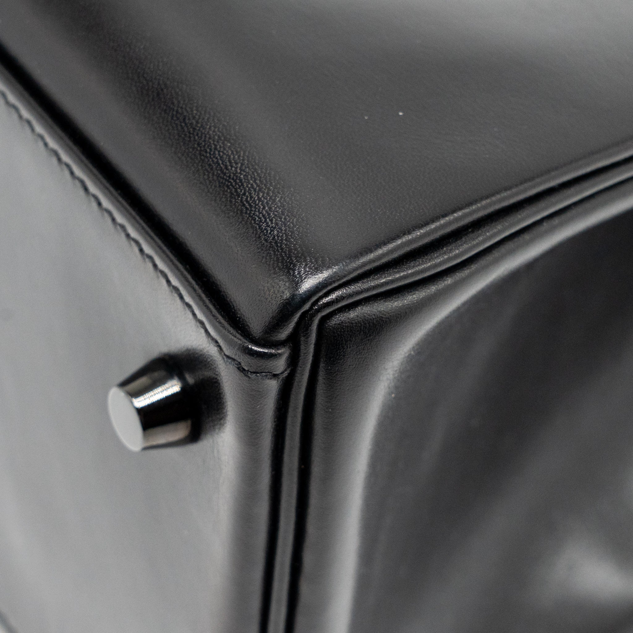 HERMES KELLY 32 BOX SO BLACK