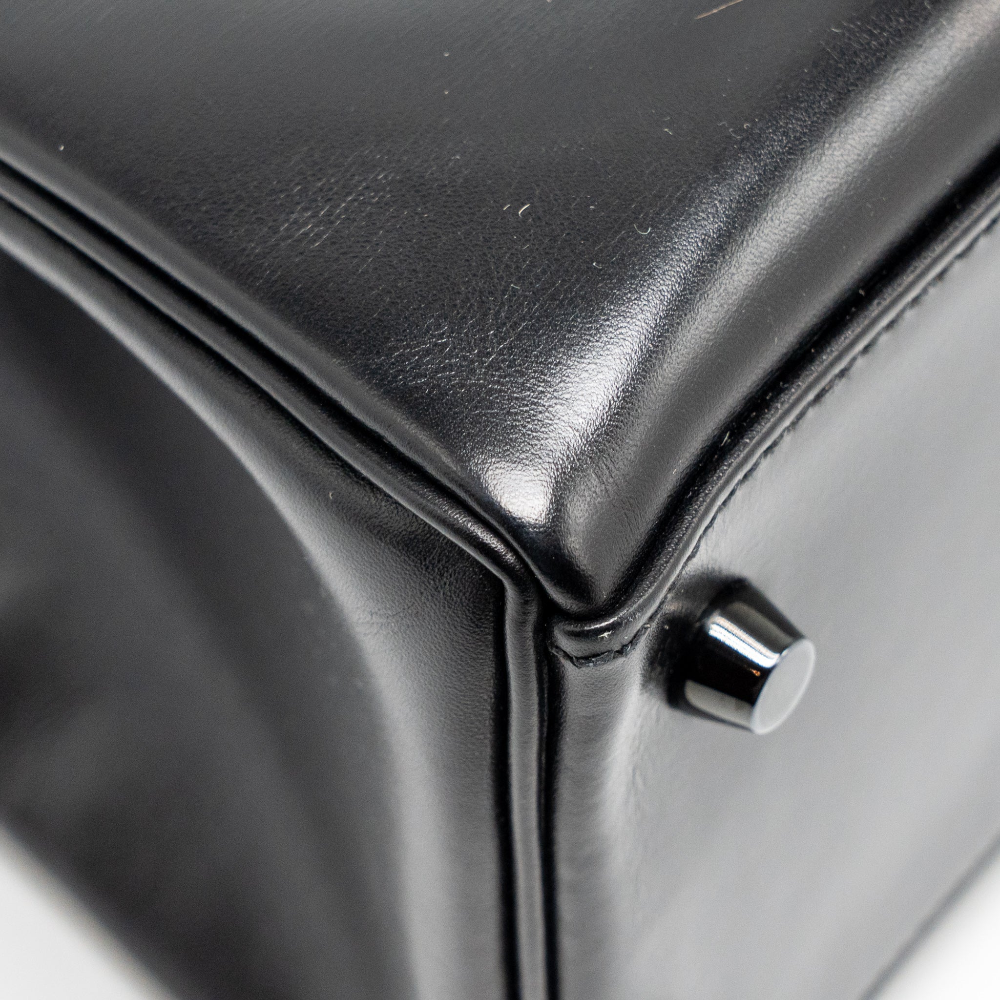 HERMES KELLY 32 BOX SO BLACK