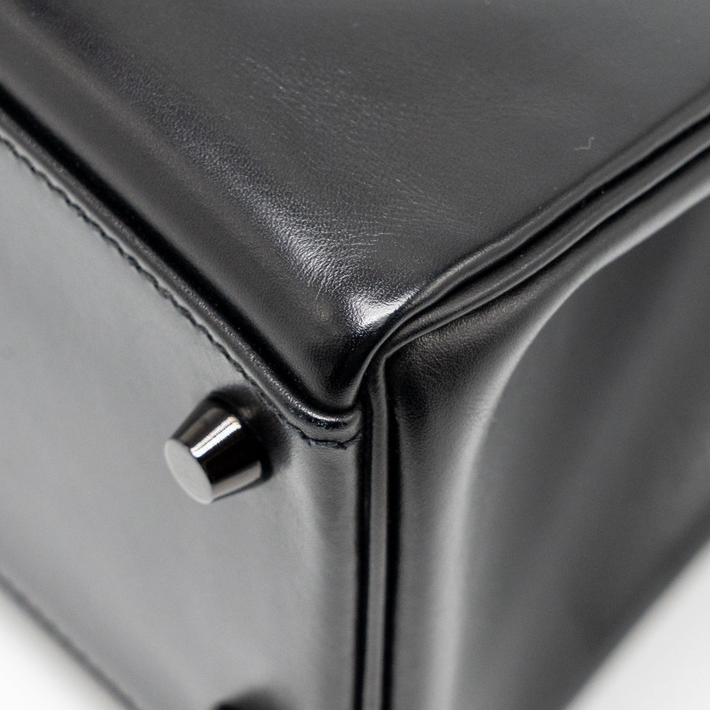 HERMES KELLY 32 BOX SO BLACK