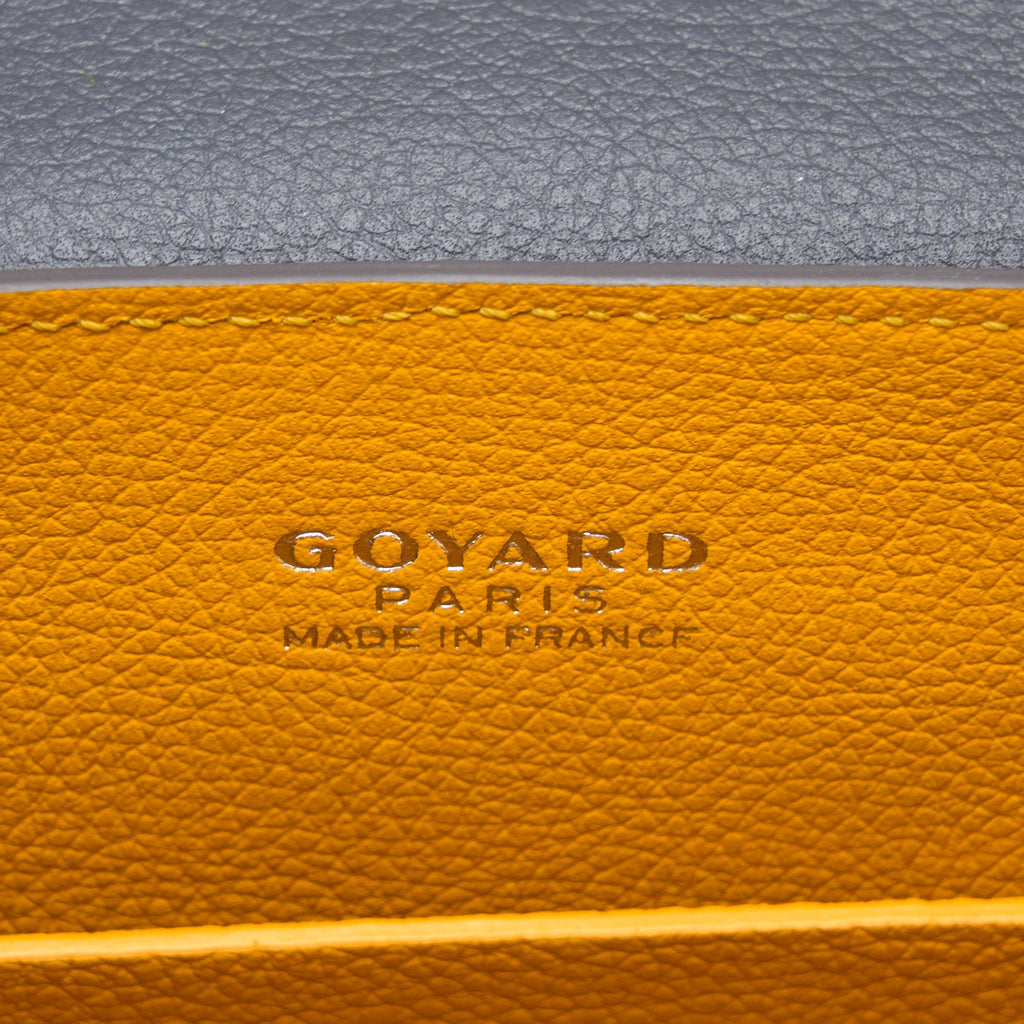 GOYARD MINI SAIGON GOYARDINE CANVAS GREY SHW