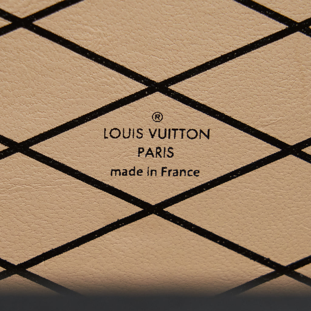 LOUIS VUITTON PETIT MALLE LIMITED EDITION MONOGRAM CANVAS / BLACK / BLUE / YELLOW