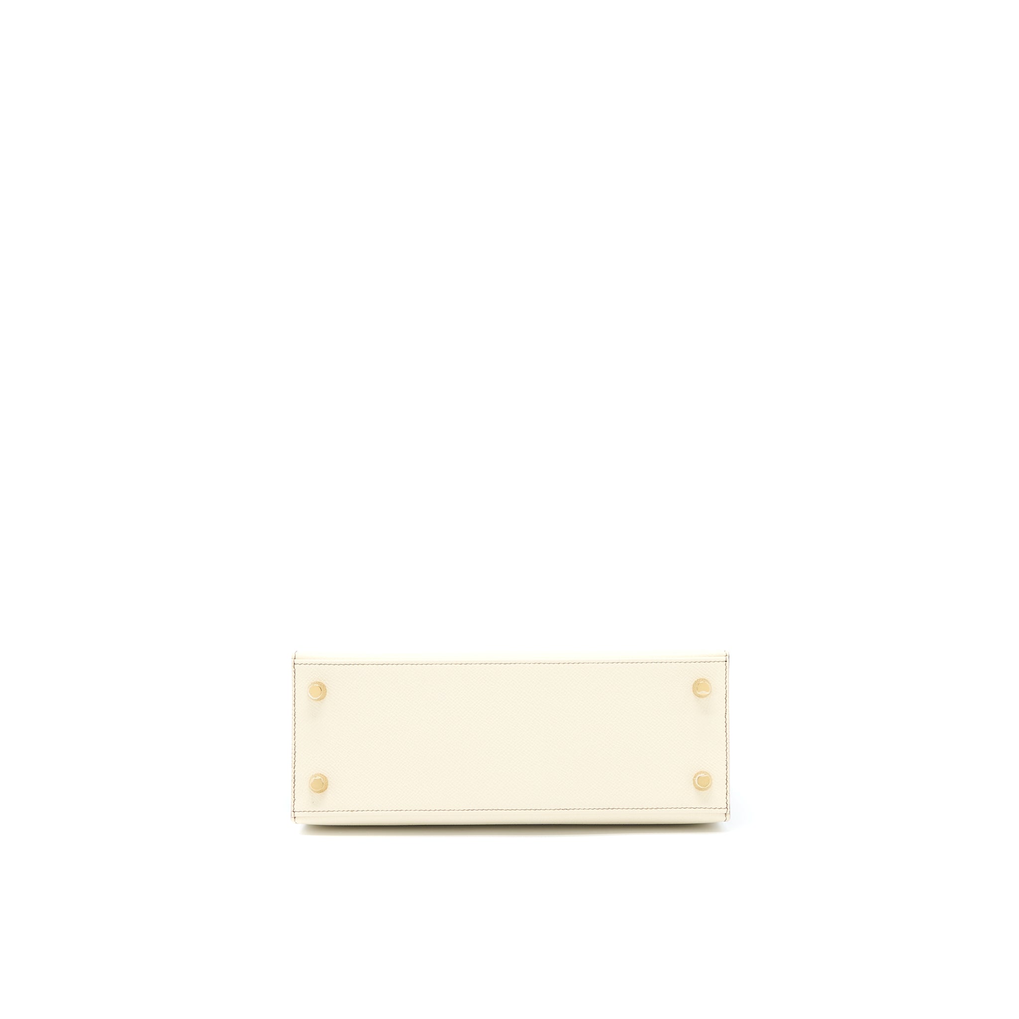HERMES KELLY 25 SPECIAL ORDER EPSOM CRAIE / ETOUPE BRUSHED GHW