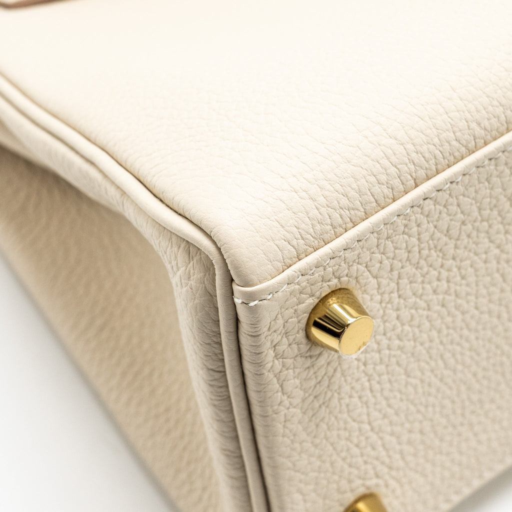 HERMES KELLY 25 TOGO CRAIE GHW