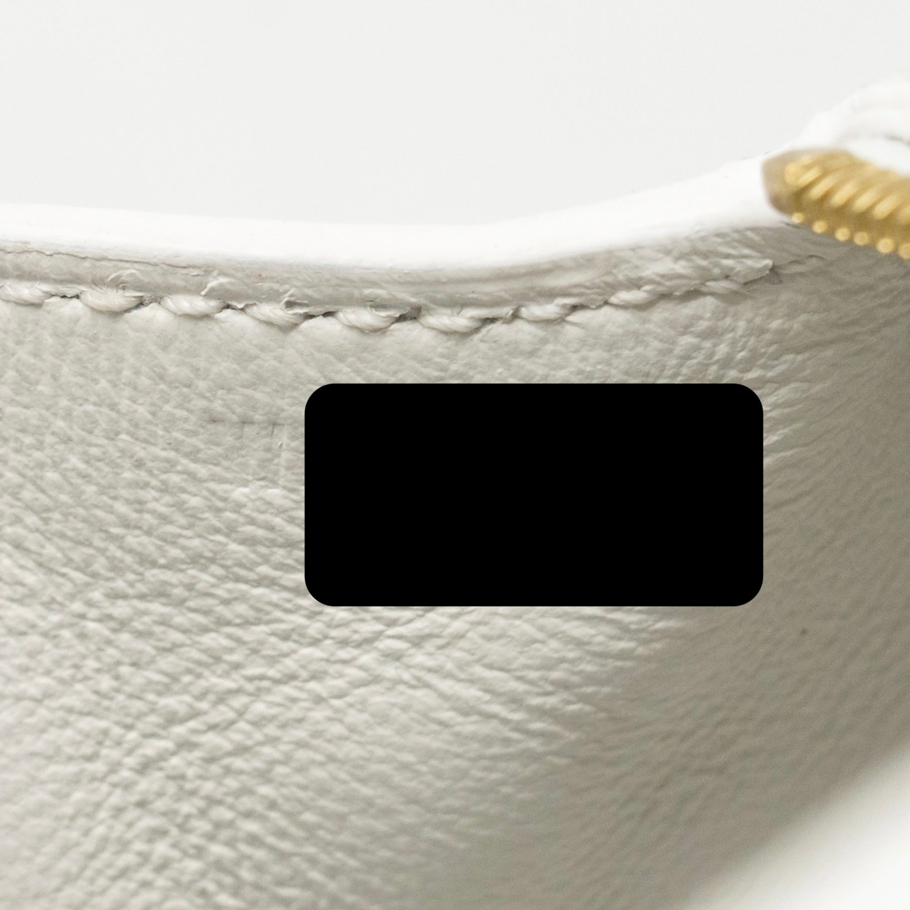 HERMES MINI LINDY II CLEMENCE NEW WHITE GHW
