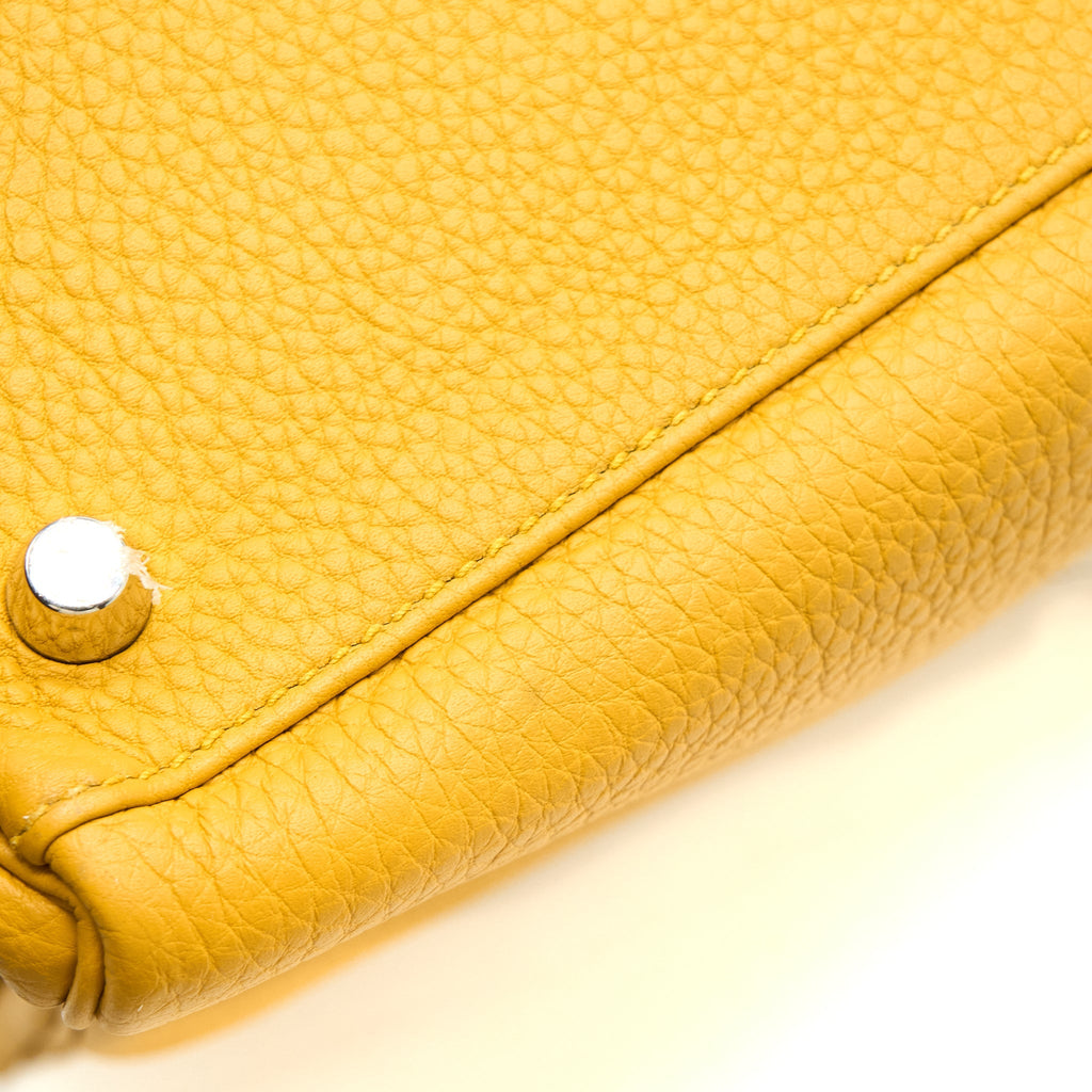 HERMES KELLY 28 TOGO 9D JAUNE AMBER SHW