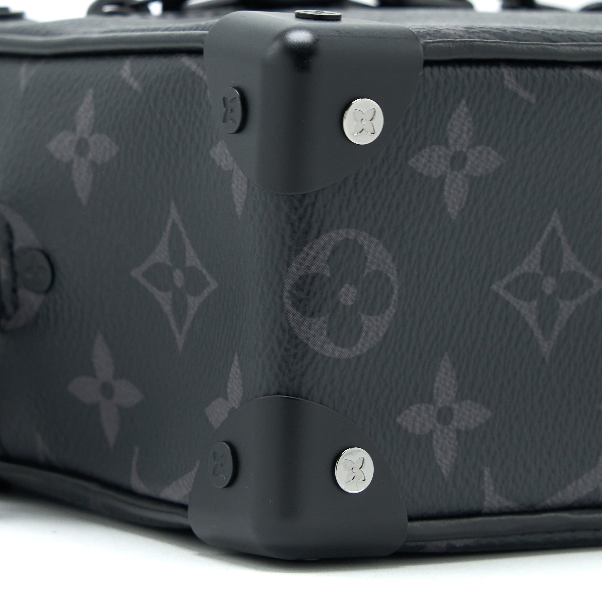 LOUIS VUITTON MINI SOFT TRUNK MONOGRAM ECLIPSE CANVAS BLACK HARDWARE