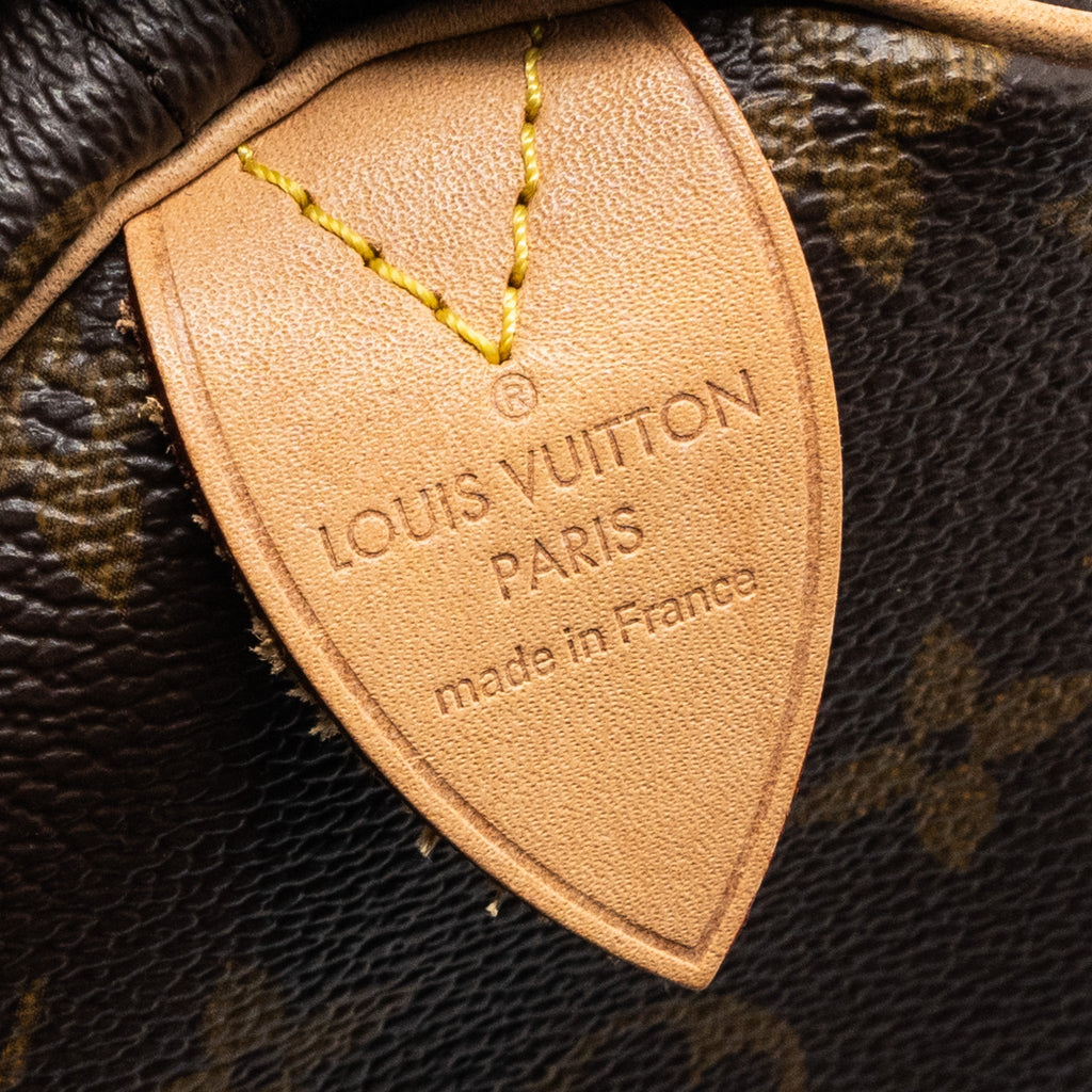 LOUIS VUITTON SPEEDY 30 MONOGRAM CANVAS GHW