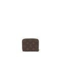 LOUIS VUITTON SMALL ZIP CARDHOLDER MONOGRAM CANVAS GHW
