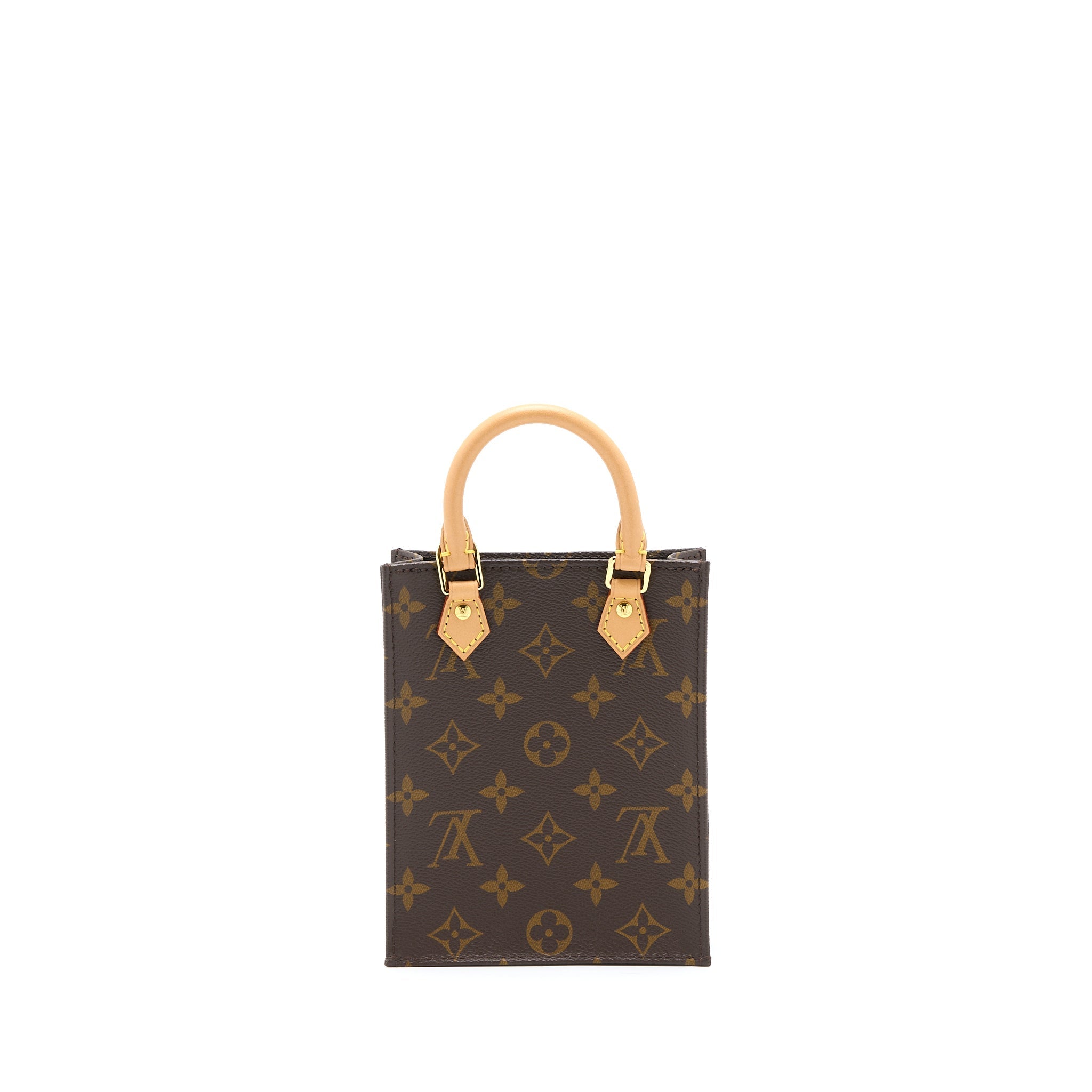 LOUIS VUITTON PETIT SAC PLAT MONOGRAM CANVAS GHW