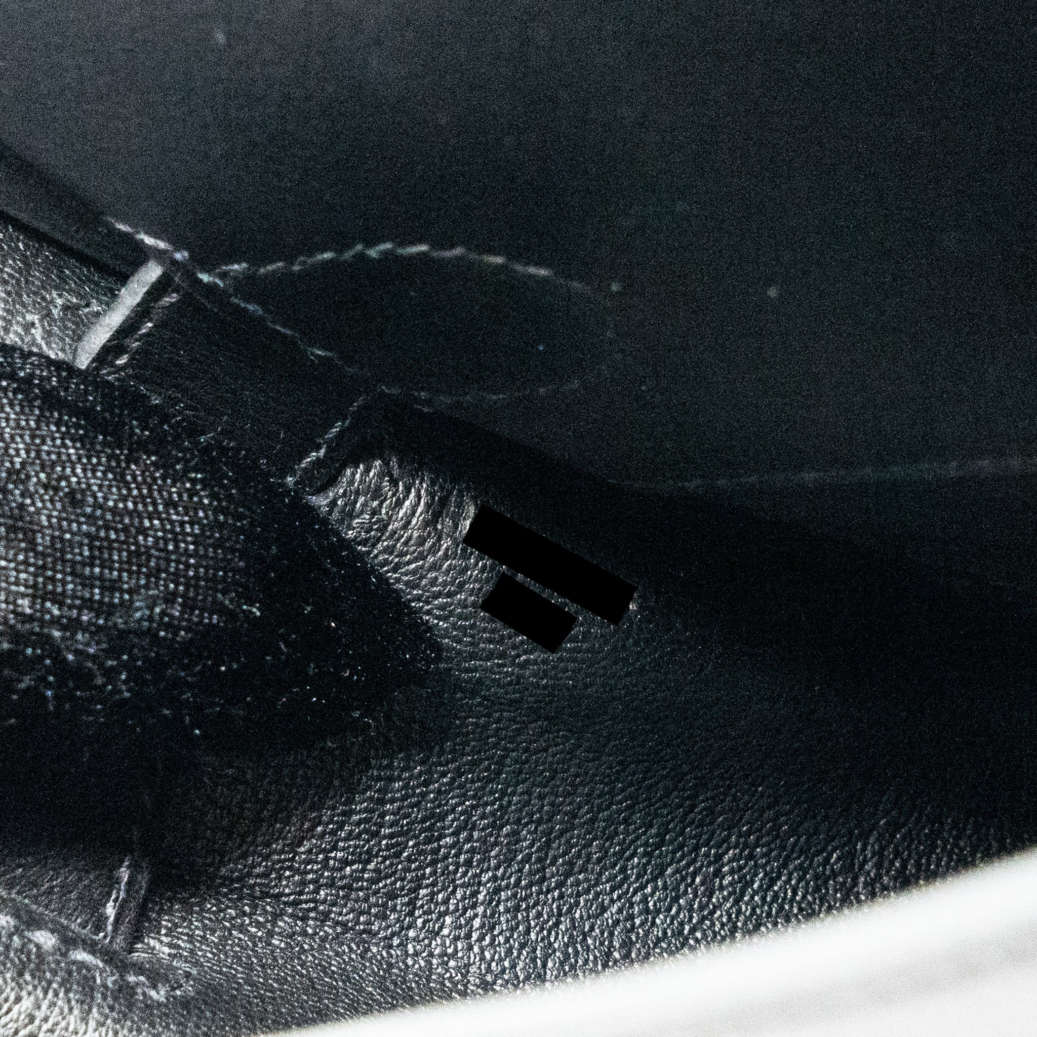 HERMES KELLY MESSANGER PM BAG EVERGRAIN BLACK SHW