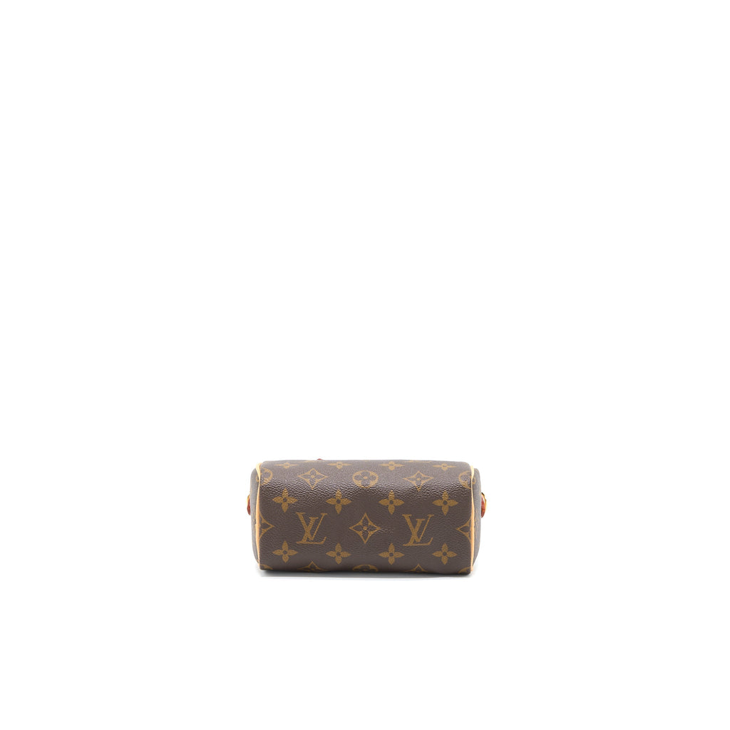 LOUIS VUITTON NANO SPEEDY MONOGRAM CANVAS GHW