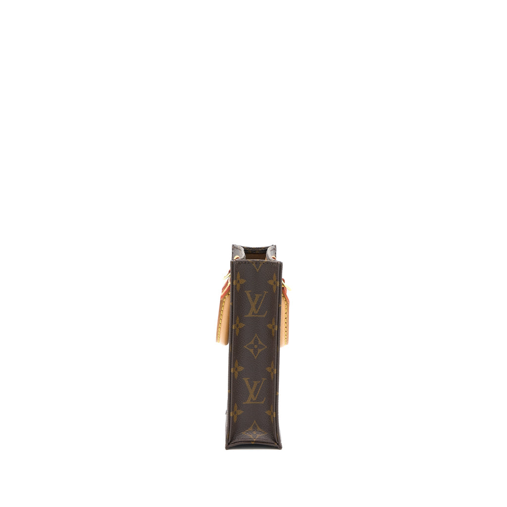 LOUIS VUITTON PETIT SAC PLAT MONOGRAM CANVAS GHW