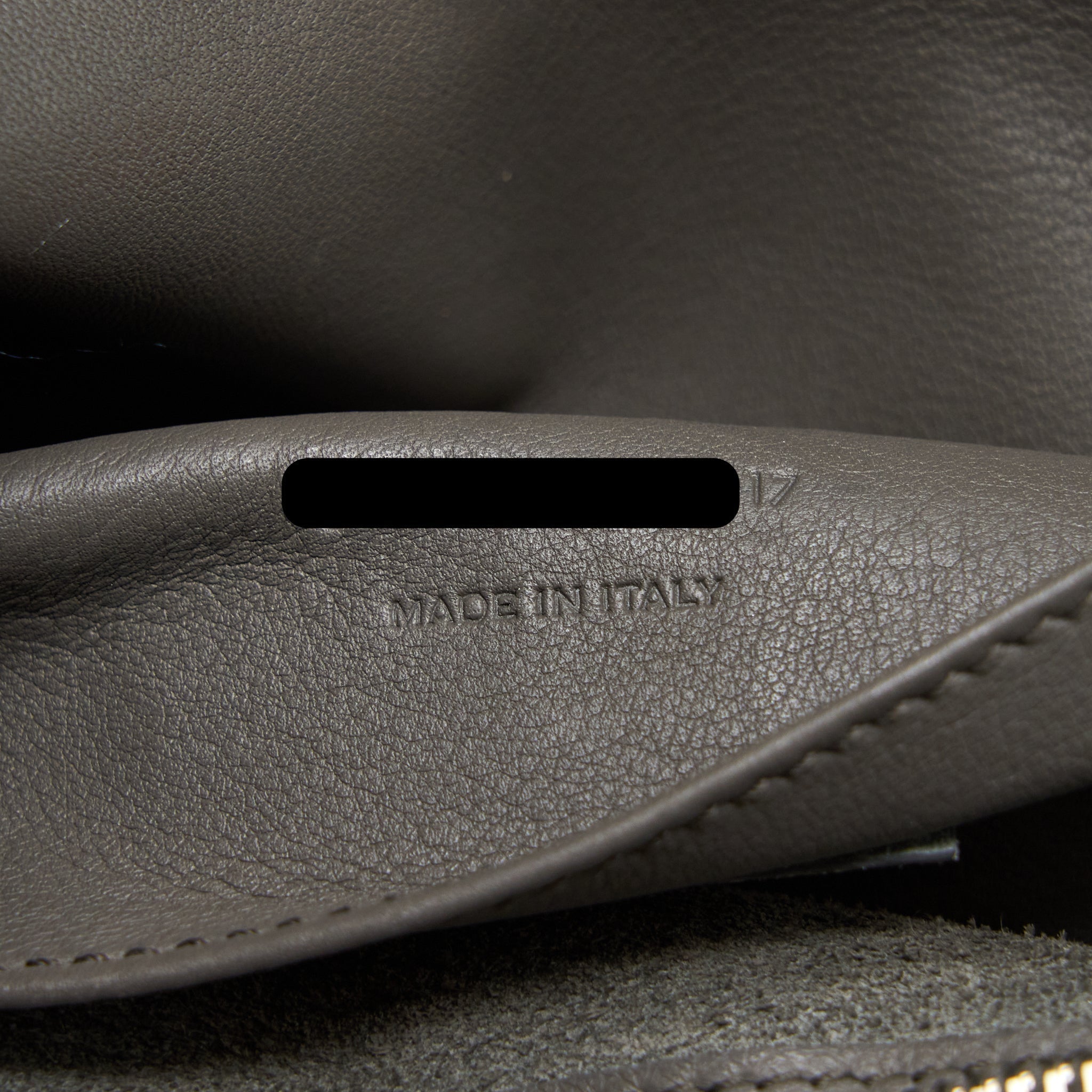 SAINT LAURENT CABAS TOTE BAG GREY SHW